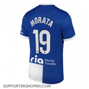 Atletico Madrid Alvaro Morata #19 Borta Matchtröja 2023-24 Kortärmad
